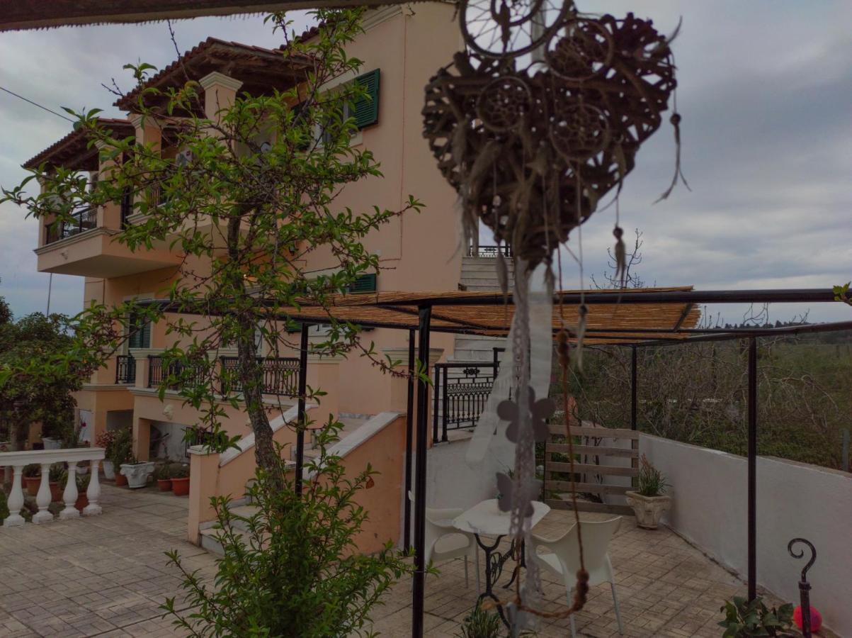 New Family House Corfu Villa Sinarádes Exteriör bild