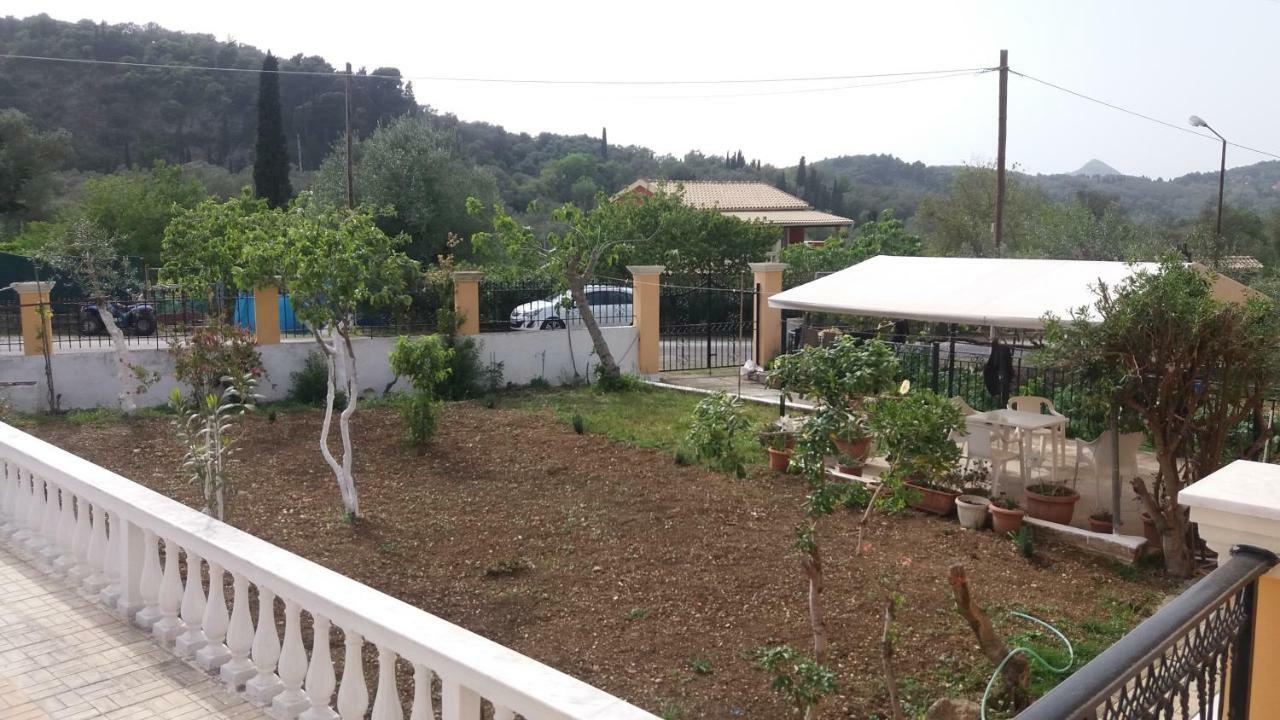 New Family House Corfu Villa Sinarádes Exteriör bild